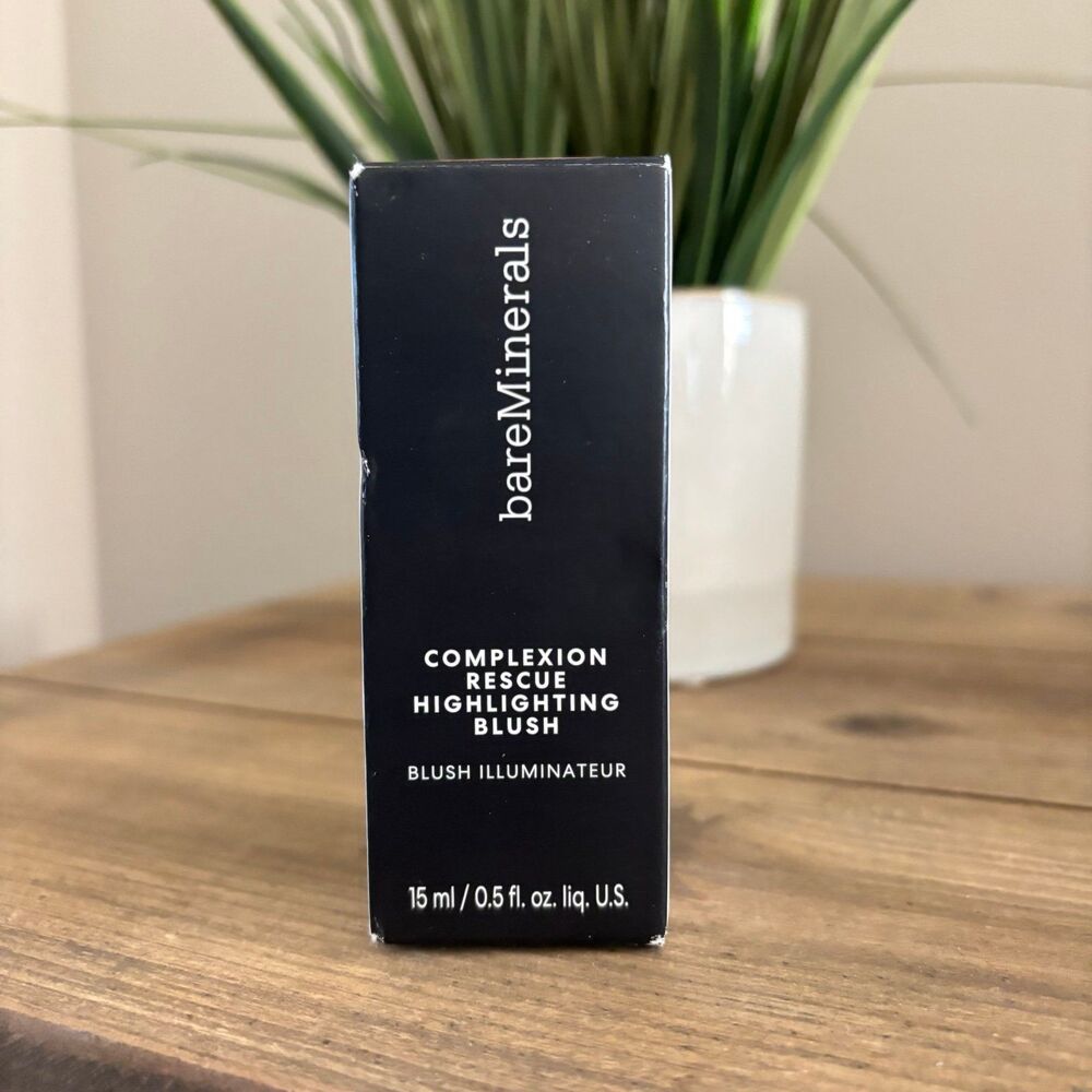 BareMinerals Complexion Rescue Highlighting Blush Peach Glow NEW - Picture 4 of 8